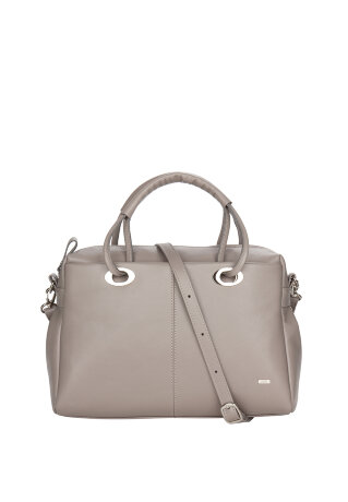 Сумка женская ESSE АЗАЛИЯ сер/беж.бергамо 78752
