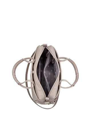 Сумка женская ESSE АЗАЛИЯ сер/беж.бергамо 78752