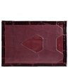 Чехол для карт бордо/череп/лак