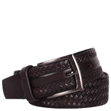 Ремень мужской классич.плет. 35 т.борд (125) Sharpey