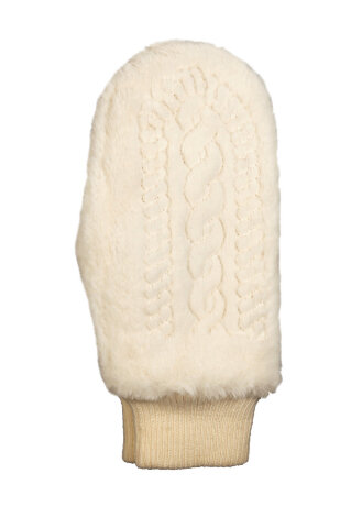 Варежки Снегурочка т.мол резин/косички 