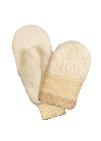 Варежки Снегурочка т.мол резин/косички 