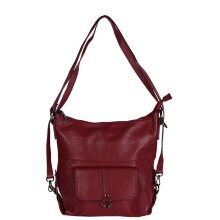 Сумка-рюкзак женская 6003 bordo MiaDonna