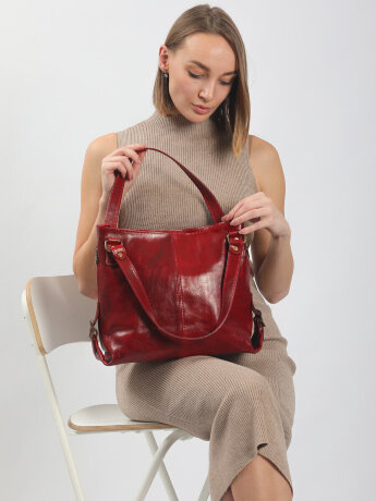 Сумка женская MiaDonna 6547 bordo