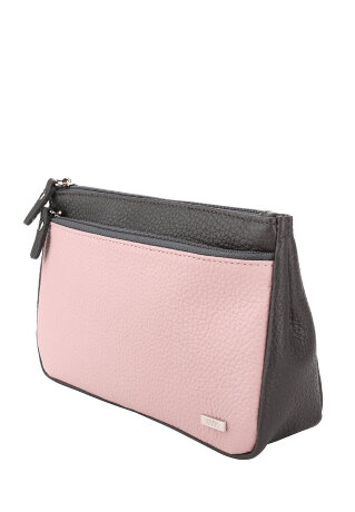 Косметичка ESSE Лена асфальт/роз.фл