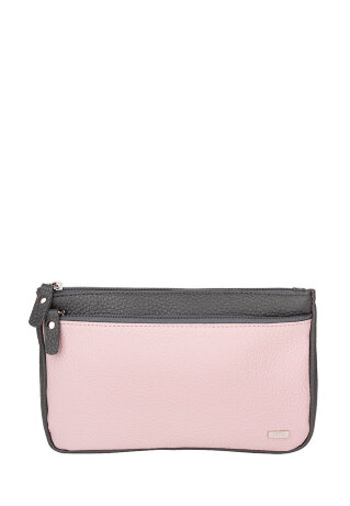 Косметичка ESSE Лена асфальт/роз.фл