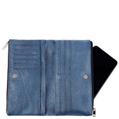 Кошелек ESSE Дженифер Indigo мет.син/тис