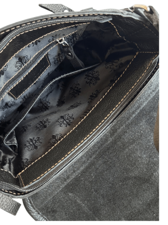 Сумка мужская Sharpey 2-0106 черн фл