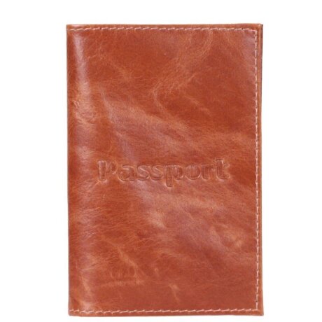 Обложка на паспорт рыж/пуллап