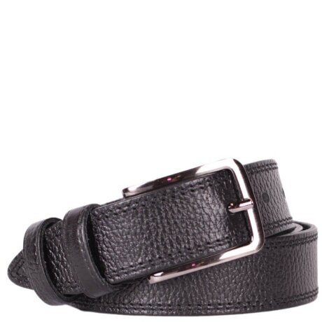 Ремень мужской Premium 35 черн 2стр (120) Sharpey