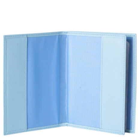 Бумажник водителя 2 в 1 QOPER 0777 l.blue 