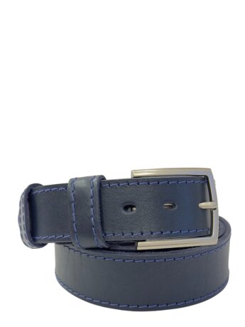 Ремень мужской Remart Кантри син/син.стр 40мм