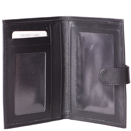 Бумажник водителя 2в1 Qoper 0996 black 