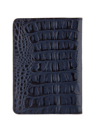 Обложка для паспорта Page Indigo кайм син