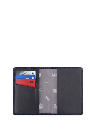 Обложка для паспорта Page Indigo кайм син